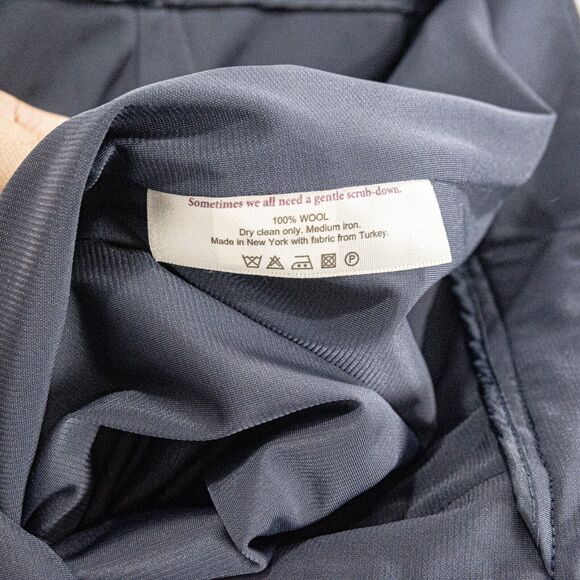 MM. LAFLEUR New York Crop Trouser Pants in Gray Wool Women's Size 6 - Picture 7 of 9